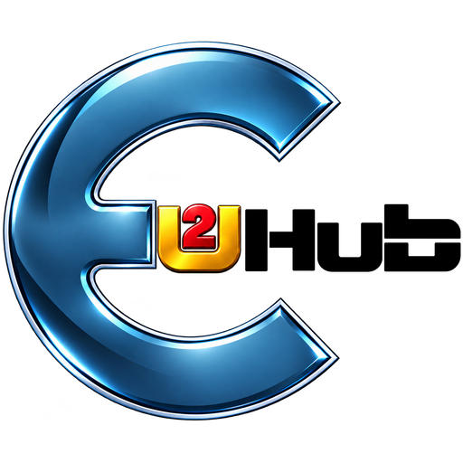 E2U Hub Belize — Approved Circular Logo