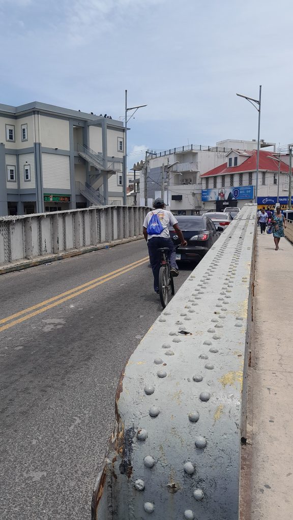 Swing Bridge in Belize City, photo by Vasnihpech