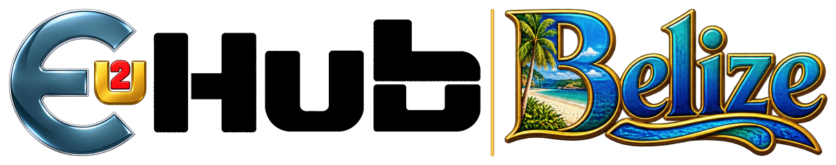 e2UHUB Belize official logo